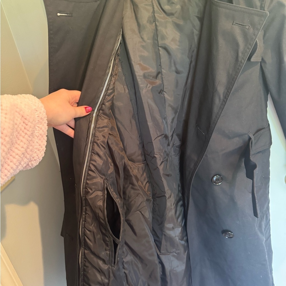 DSCP Black Garrison Collection Trench Coat - Picture 9 of 11